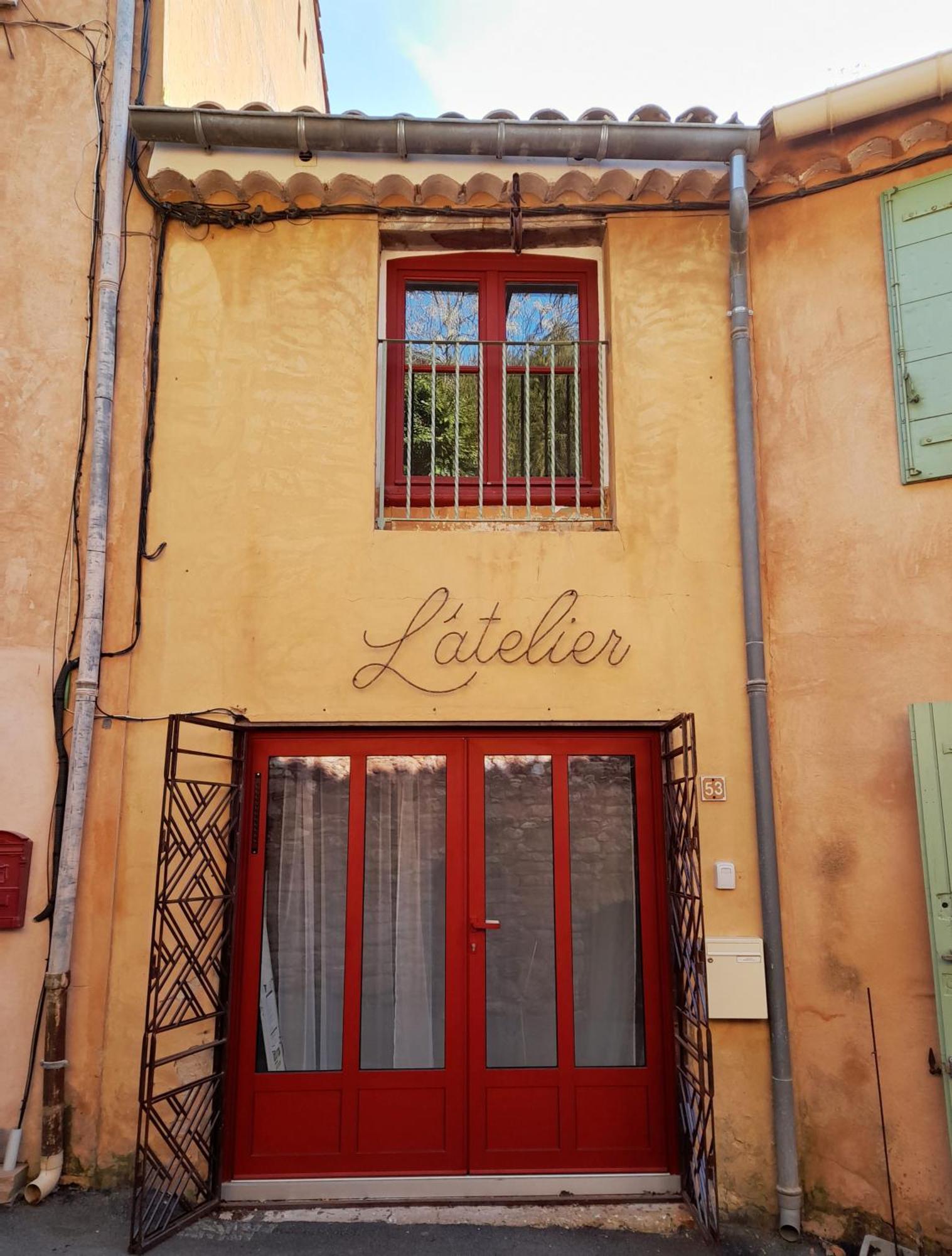 L'Atelier Au Coeur Du Village Roussillon  Exterior photo